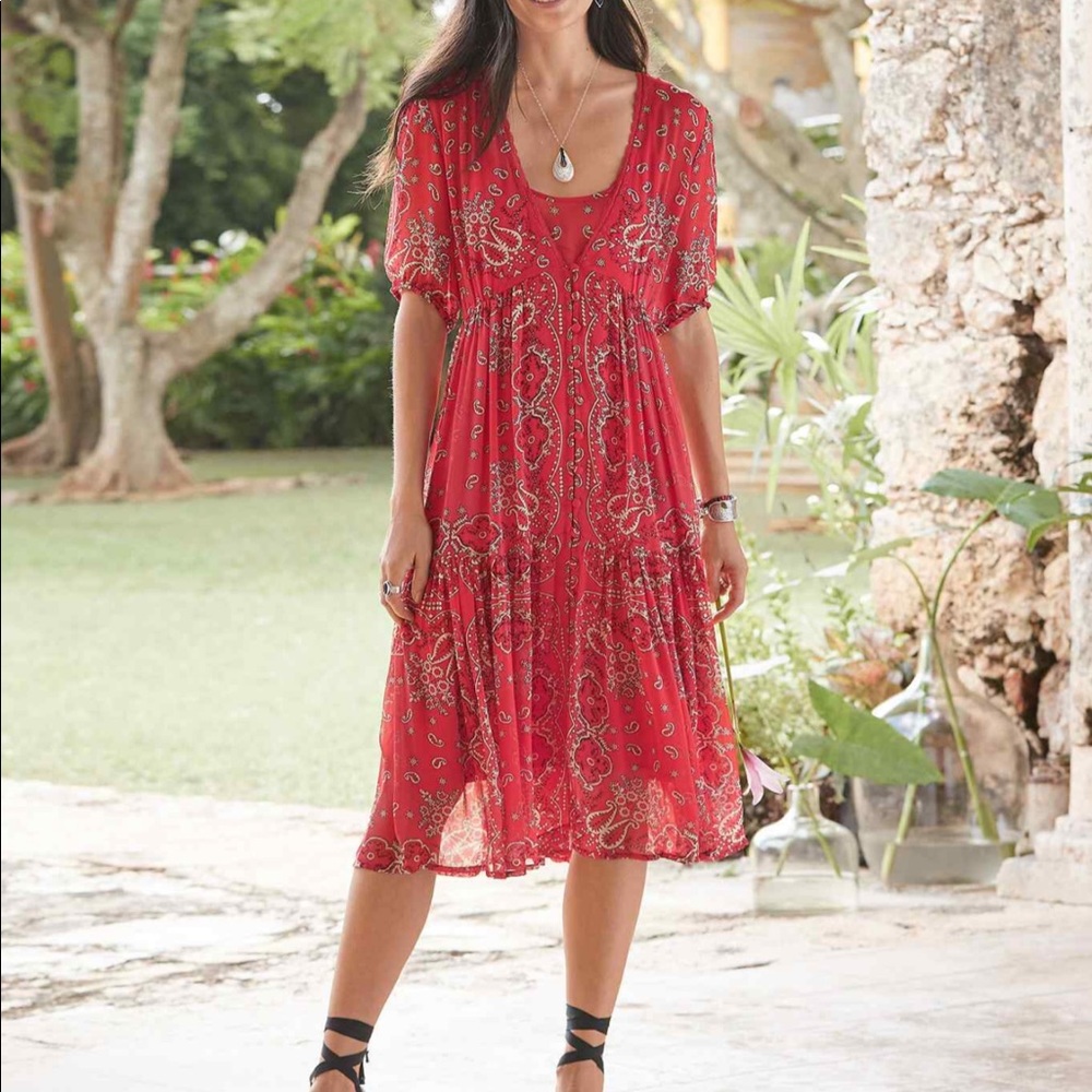 Breia Bandana Dress - Sundance Catalog